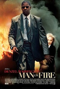 Mann unter Feuer